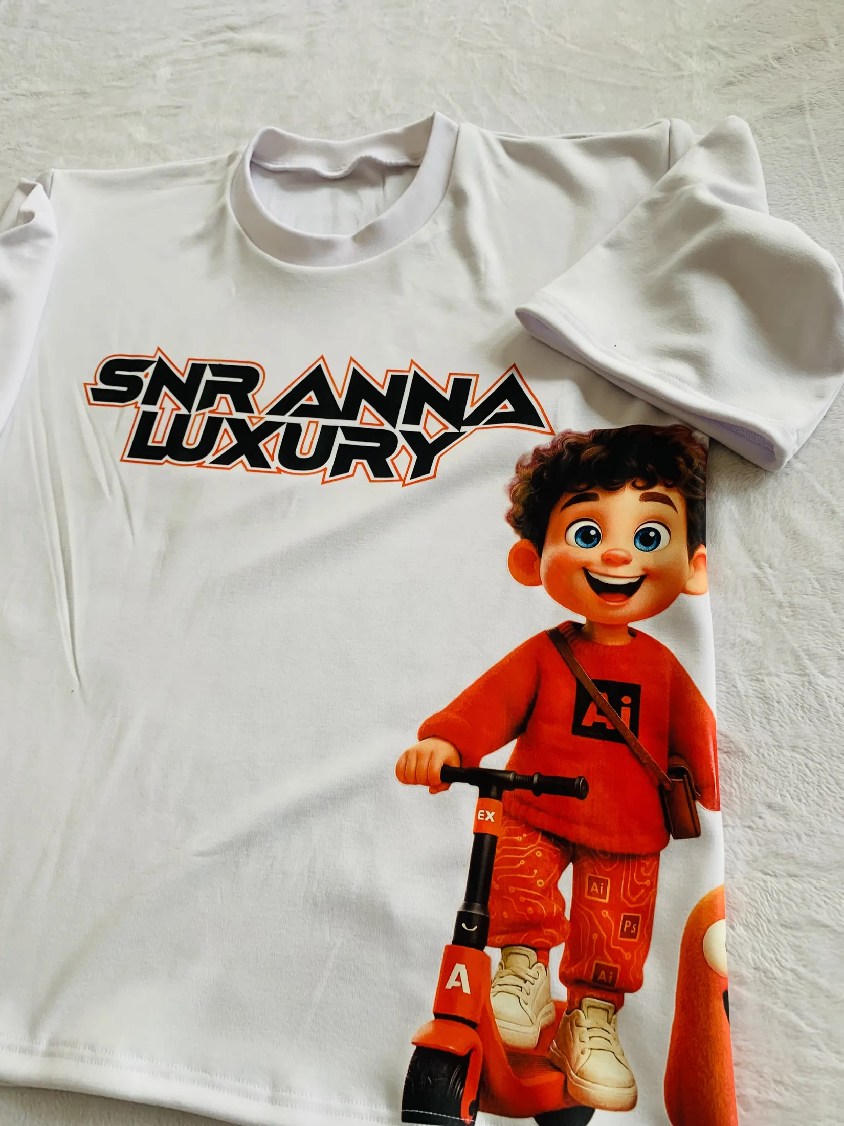 Streetwear graphic T-shirt produced by GENAZ